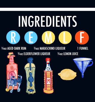 Illustration for article titled How to Make The Commuter, a Dark Rum Cocktail For Dark Days on the Rail